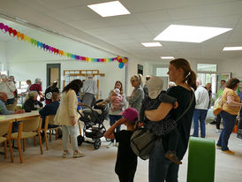 Einweihung der Katholischen Kindertagesstätte St. Vinzenz 2023 (Foto: Karl-Franz Thiede)